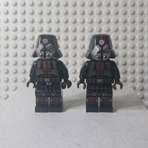 LEGO Sith Troopers (Black, Printed Legs) Minifigures x2 - Old Republic Star Wars